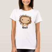 Cute Kawaii Lion Grr? T-shirt (Voorkant)