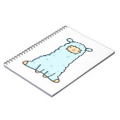Cute Kawaii Llama Notitieboek (Linkerzijde)