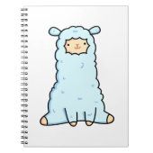 Cute Kawaii Llama Notitieboek (Voorkant)