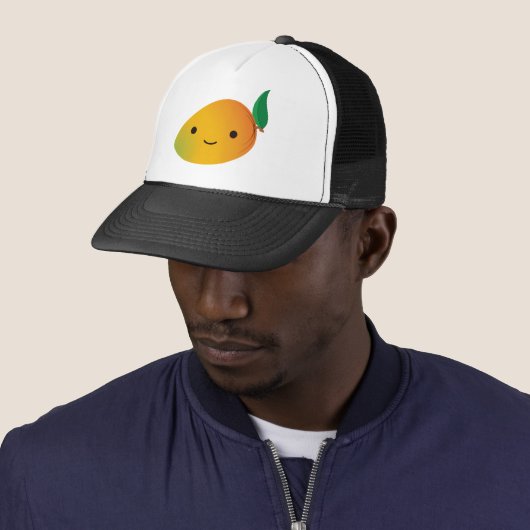 Cute Kawaii Mango Trucker Pet (In situ)