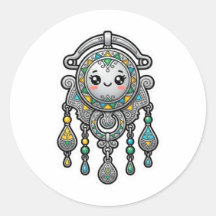 Cute Kawaii Marokkaanse Amazigh Tazarzit Zilveren 
