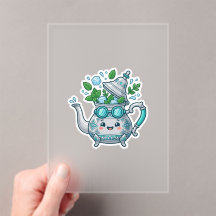 Cute Kawaii Marokkaanse IJsthee Zomer BSticker