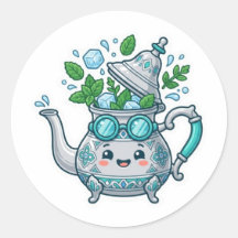 Cute Kawaii Marokkaanse IJsthee Zomer BSticker