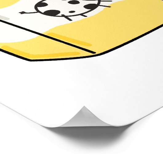 Cute Kawaii Milk Poster (Hoek)