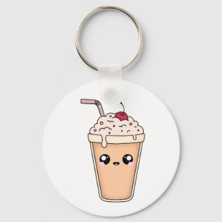 Cute Kawaii Milkshake Sleutelhanger – Leuke Sticke