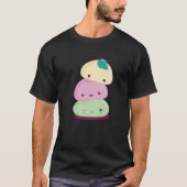 Cute Kawaii Mochi Dessert Lover Food Mochi Gift T-shirt (Voorkant)