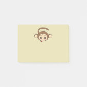 Cute Kawaii Monkey Illustration Post-it® Notes (Voorkant)