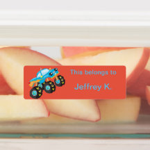 Cute Kawaii Monster Truck Personalized