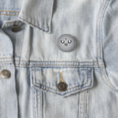 Cute Kawaii Moon Luna Character Ronde Button 3,2 Cm (In situ)