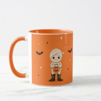 Cute Kawaii Mummie Halloween Mok