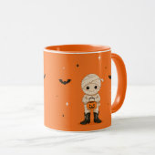 Cute Kawaii Mummie Halloween Mok (Voorkant rechts)
