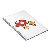 Cute Kawaii Mushroom Notitieboek (Rechterzijde)