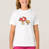 Cute Kawaii Mushroom T-shirt (Voorkant)