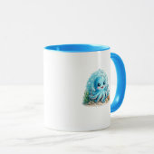Cute Kawaii Octopus Koffiemok Mok (Voorkant rechts)