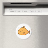 Cute Kawaii Oranje Fish Magneet (Insitu (Vaatwasser))