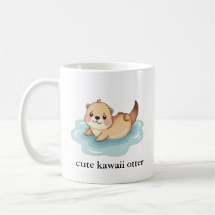 Cute Kawaii Otter Koffiemok