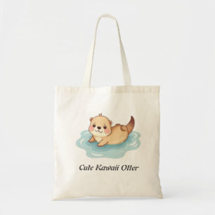 Cute Kawaii Otter Tote Bag