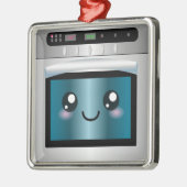 Cute Kawaii Oven - Chef & Baker Gifts Metalen Ornament (Links)