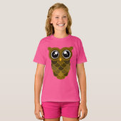 Cute Kawaii Owl T-Shirt (Voorkant volledig)