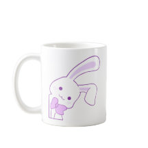 Cute Kawaii Paarse Kijkende Konijn Lint