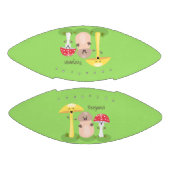 Cute kawaii paddenstoel american football (Panelen)