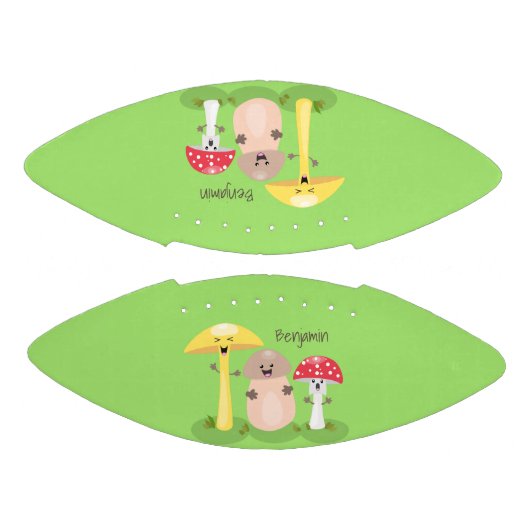 Cute kawaii paddenstoel american football (Panelen)