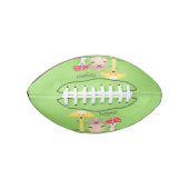 Cute kawaii paddenstoel american football (Voorkant)