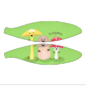 Cute kawaii paddenstoel basketbal (Panelen)