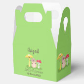 Cute kawaii paddenstoel bedankdoosjes (Geopend)