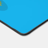 Cute kawaii paddenstoel bureaumat (Hoek)