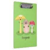 Cute kawaii paddenstoel klembord (Rechts)