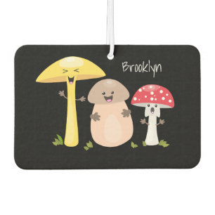 Cute kawaii paddenstoel luchtverfrisser