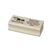 Cute kawaii paddenstoel rubberstempel (Stempel)