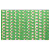 Cute kawaii paddenstoel stof (Fat Quarter)