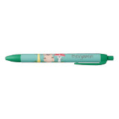 Cute kawaii paddenstoel zwarte inkt pen (Bodem)