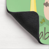 Cute kawaii paddenstoelschimmels cartoon muismat (Hoek)