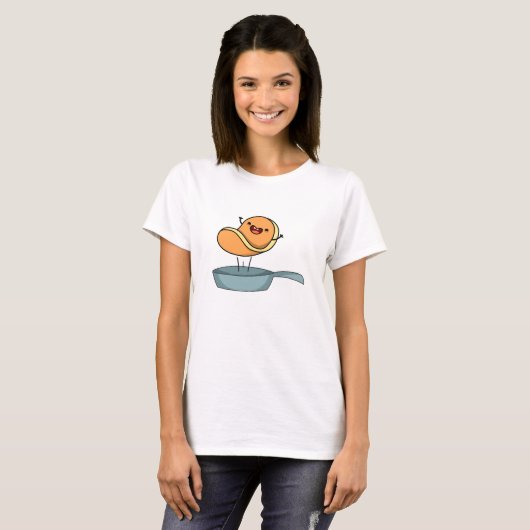 Cute Kawaii Pancake T-shirt (Voorkant volledig)