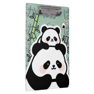 Cute Kawaii Panda Clipboard Klembord