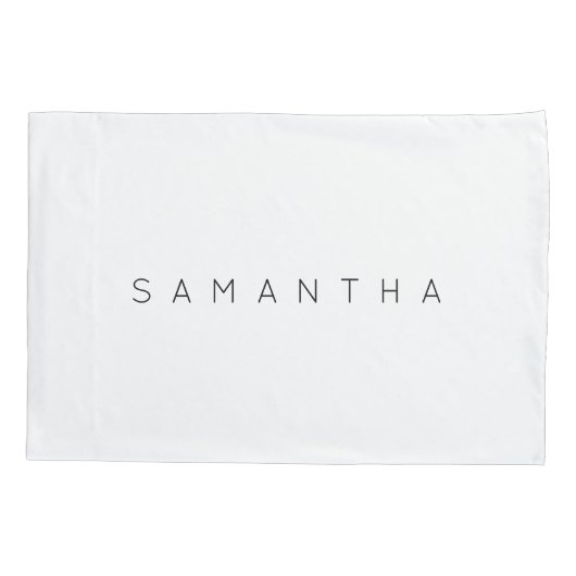 Cute Kawaii Panda | Jouw namen toevoegen Kussensloop (Achterkant)