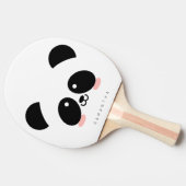 Cute Kawaii Panda | Jouw namen toevoegen Tafeltennisbatje (Zijkant)