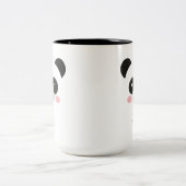 Cute Kawaii Panda Mok – Aangepaste Naam Ontwerp (Center)