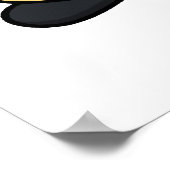 Cute Kawaii Panda Poster (Hoek)