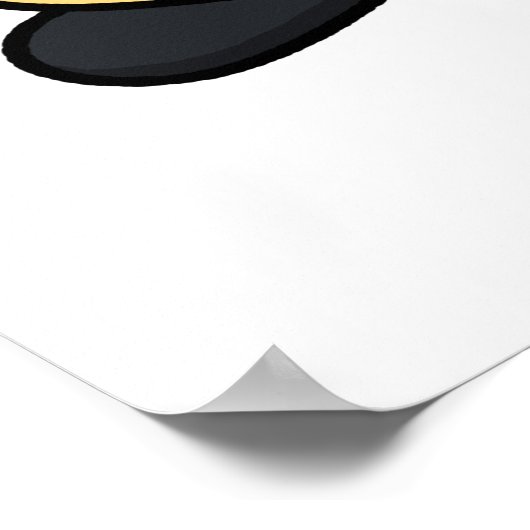 Cute Kawaii Panda Poster (Hoek)