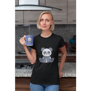Cute Kawaii Panda Zittend - Adorabel Ontwerp Koffiemok
