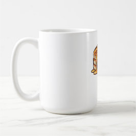 Cute Kawaii Pannenkoekenstapel met Stroop en Besse Koffiemok