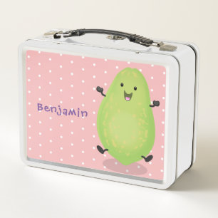 Cute kawaii papaya paw cartoon illustratie