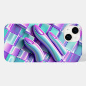 Cute Kawaii Pastel Golf Mobiele Hoes Glanzend Abst (Achterkant (horizontaal))