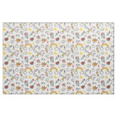 Cute Kawaii Pattern fabric Stof (Fat Quarter)