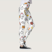 Cute Kawaii Pattern-leggings Leggings (Rechts)