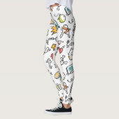 Cute Kawaii Pattern-leggings Leggings (Links)